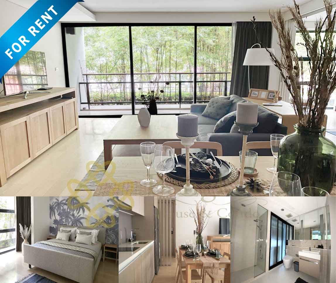 Bangkok Property Condo Apartment House Real Estate For Rent Beautify Style in Ekkamai