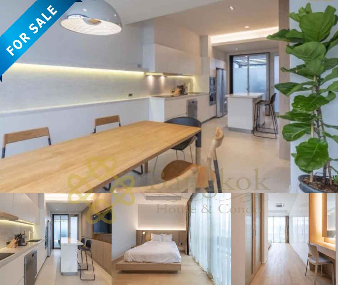 Bangkok Property Condo Apartment Real Estate For Sale in Sukhumvit Loft Style Phra Khanong House