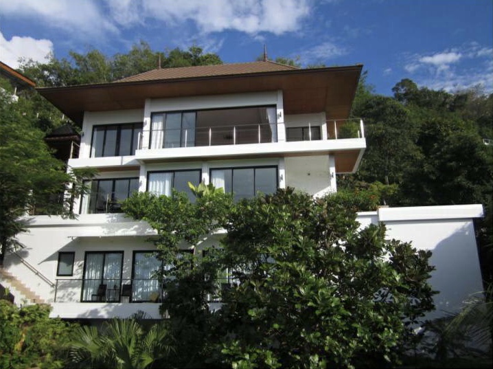 Phuket Property Condo Apartment House Real Estate For Rent in Bangtao Beach Seaview Villa