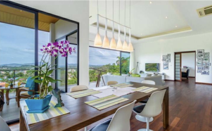 Phuket Property Condo Apartment House Real Estate For Rent in Bangtao Beach Seaview Villa